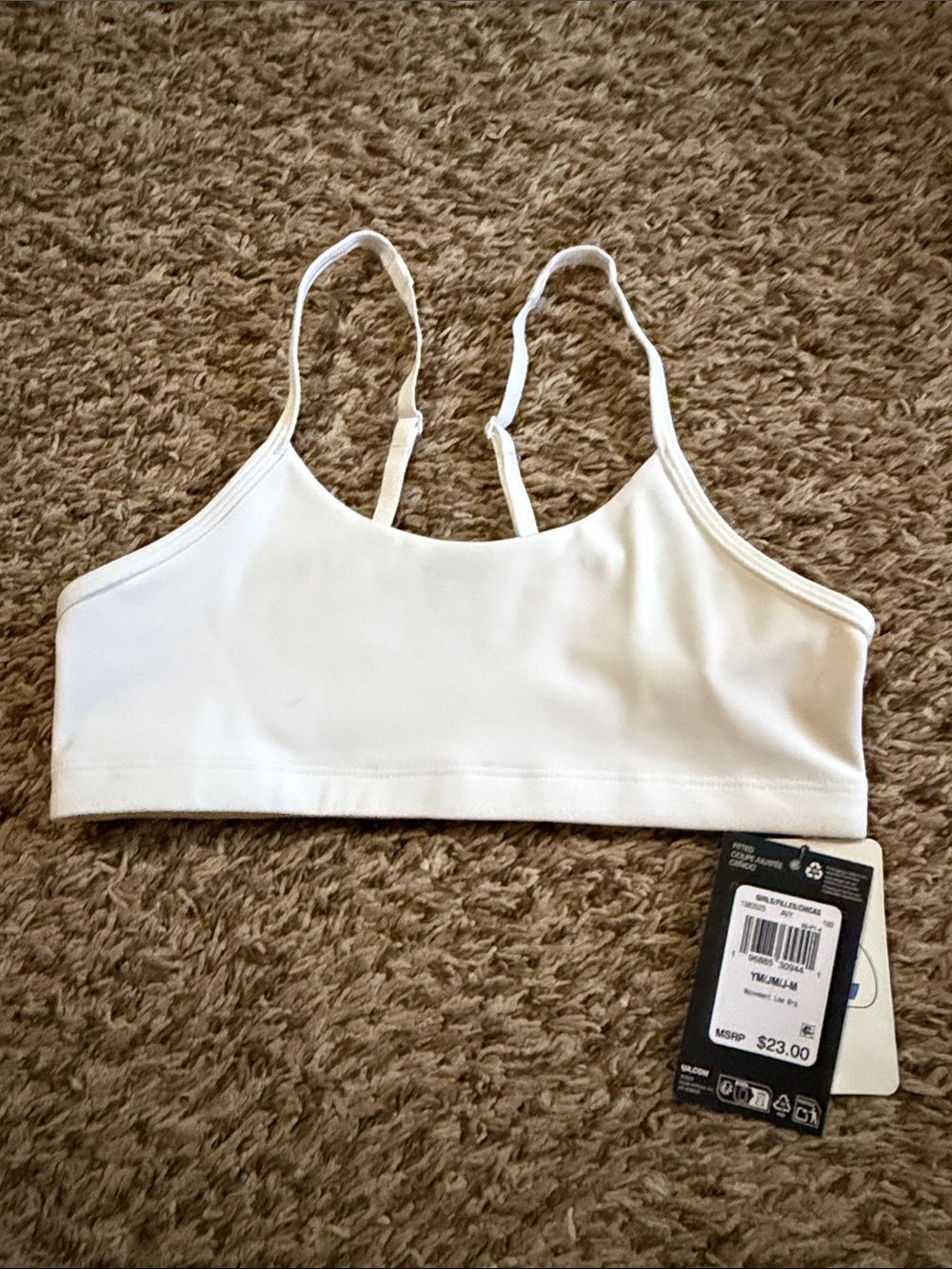 Under Armour YM Bralette- NWT